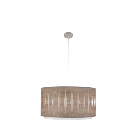 Lámpara Colgante Alexandra 50 cm Doble Pantalla Fabrilamp - vista principal | Fabrilamp / Abrila · Ref. 177895083