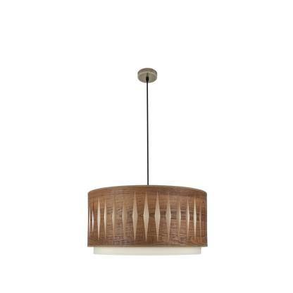 Lámpara Colgante Alexandra 50 cm Doble Pantalla Fabrilamp - vista principal | Fabrilamp / Abrila · Ref. 177895084