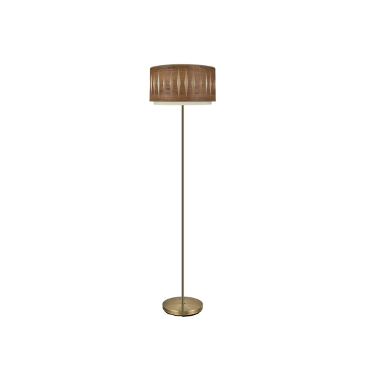 Lámpara de Pie Alexandra 162 cm Doble Pantalla Calada Fabrilamp - vista principal | Fabrilamp / Abrila · Ref. 177841084