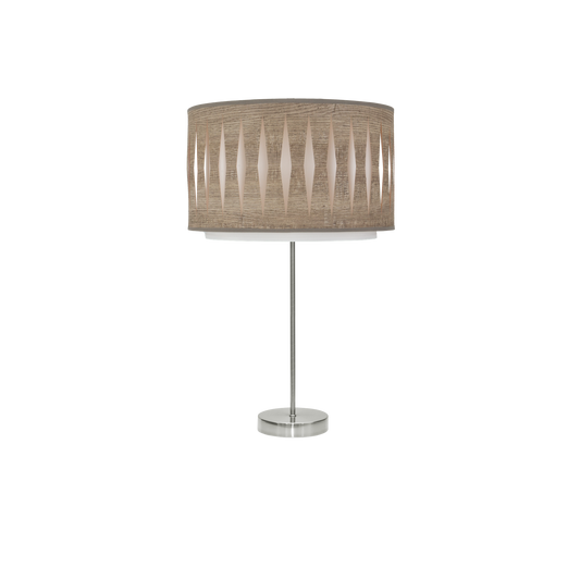 Sobremesa De Pantalla Alexandra Níquel / Madera Gris – vista principal · Ref. 177871183