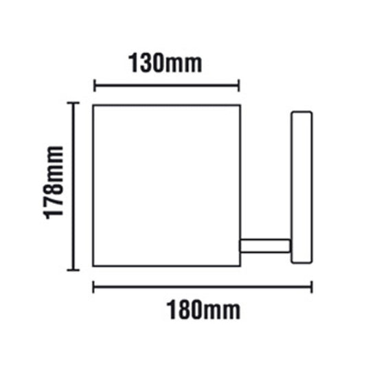 Aplique Alexandra fabricado en Acero y papel de lino color Wengué y Rojo