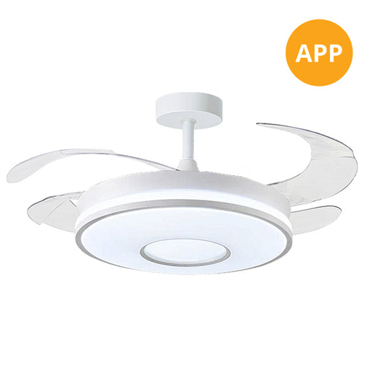 Ventilador de Techo Alice Blanco – vista principal · Ref. V1015 WH