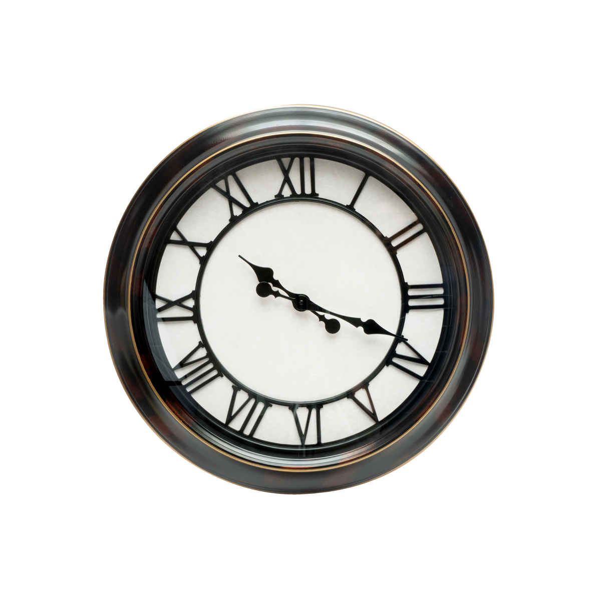 Reloj de Pared Almita 60 cm Negro Rústico Retro Fabrilamp - vista principal | Fabrilamp / Abrila · Ref. 192610027