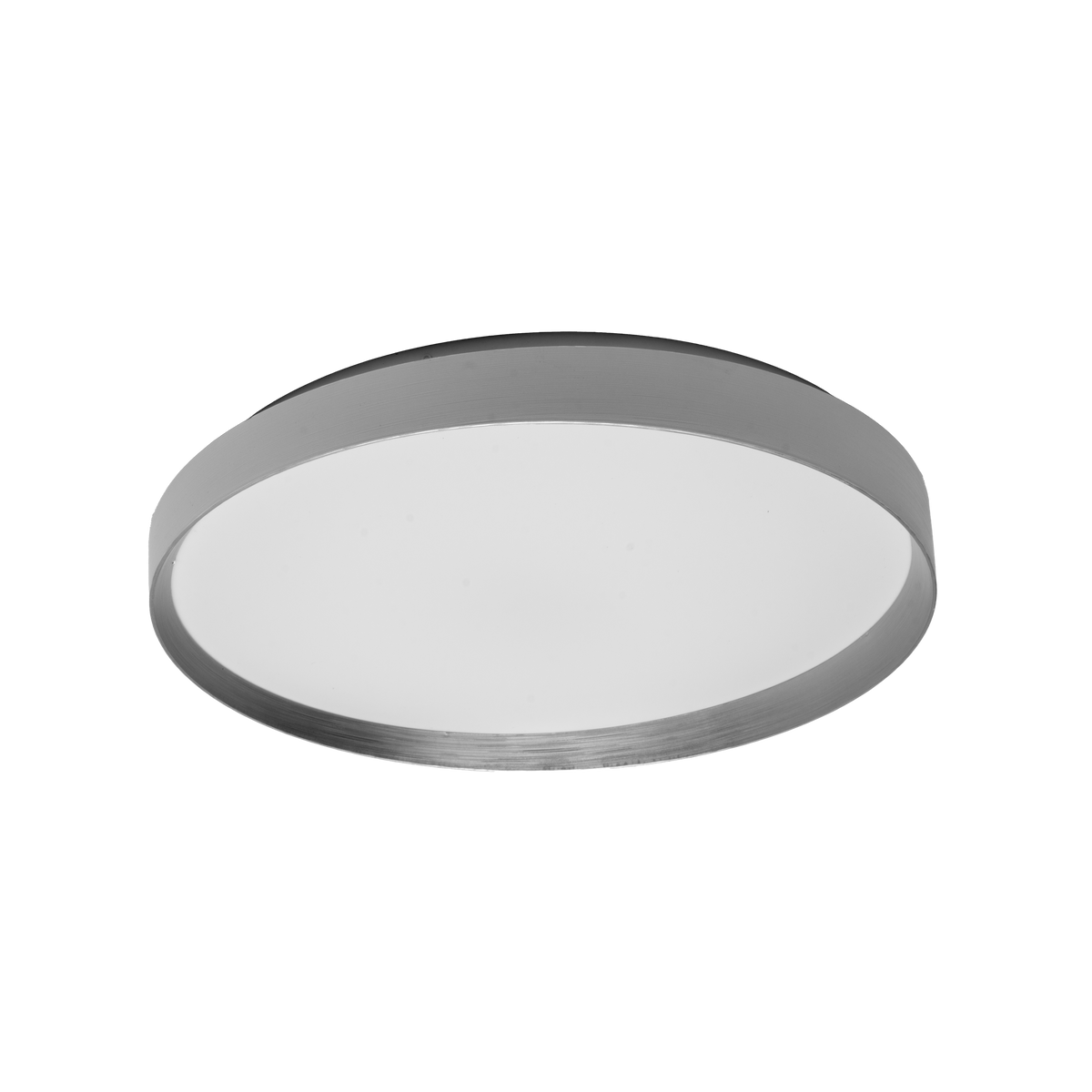 Plafón Moderno LED Alora Blanco / Plata – vista principal · Ref. 218885074