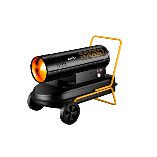Cañón Calefactor Gasóleo Alpine 30 kW Negro/Amarillo Fabrilamp - vista principal | Fabrilamp / Abrila · Ref. 281813050