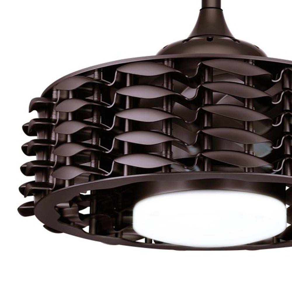 Ventilador de Techo Negro – vista 2 · Ref. 85-578-24-180
