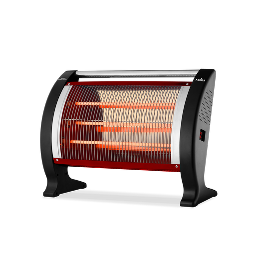 Estufa Eléctrica de Cuarzo Ananta 2000 W Negro Fabrilamp - vista principal | Fabrilamp / Abrila · Ref. 282332209