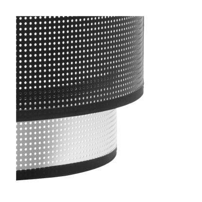 Aplique de Pared Anastasia 1xE27 Negro y Plata Fabrilamp - vista principal | Fabrilamp / Abrila · Ref. 190161009