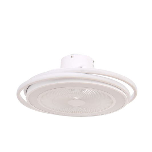 Ventilador de techo LED AC Andrea 45W Blanco CristalRecord - vista principal | CristalRecord