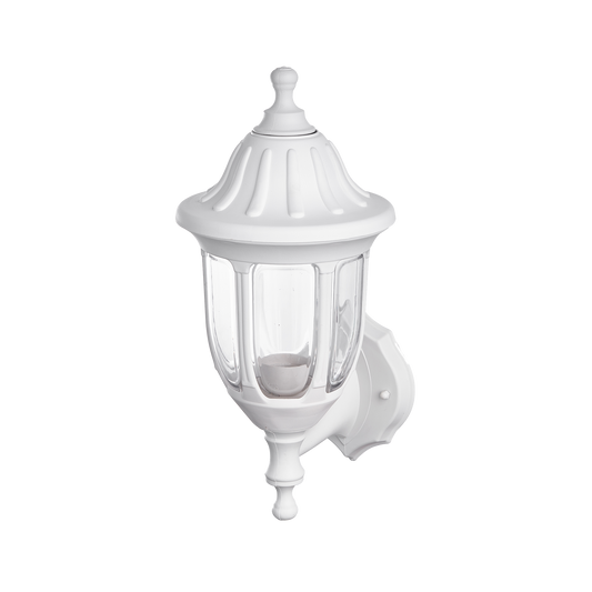 Aplique Exterior Angélica 1xE27 Blanco IP44 Fabrilamp - vista principal | Fabrilamp / Abrila · Ref. 125961001