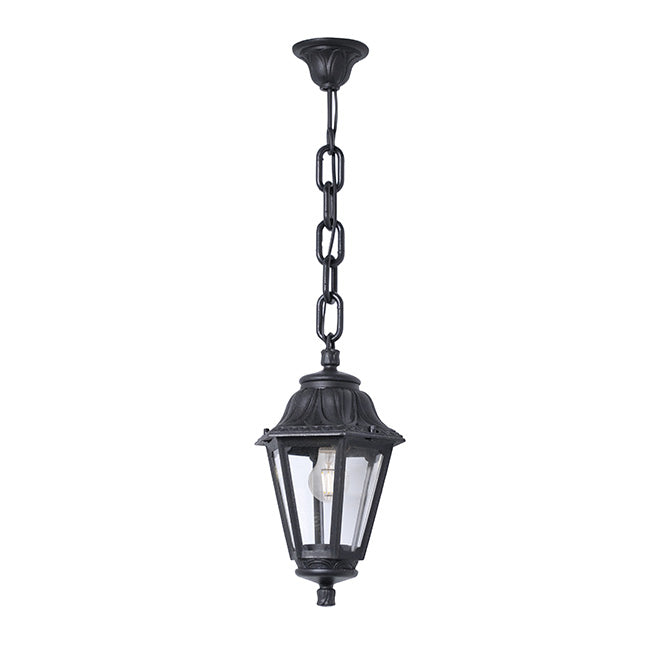 Colgante exterior Anna Negro – vista principal · Ref. E22.120.000.AXE27