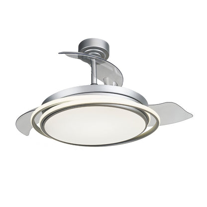 Ventilador Techo LED Antila Plata CristalRecord 85-405-40-281