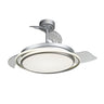 Ventilador Techo LED Antila Plata CristalRecord 85-405-40-281