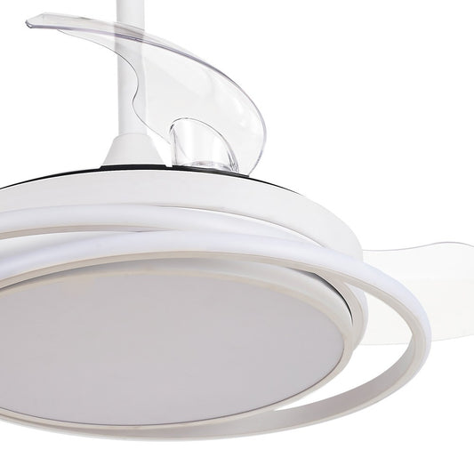 Ventilador Antila Mini fabricado en PVC color Blanco