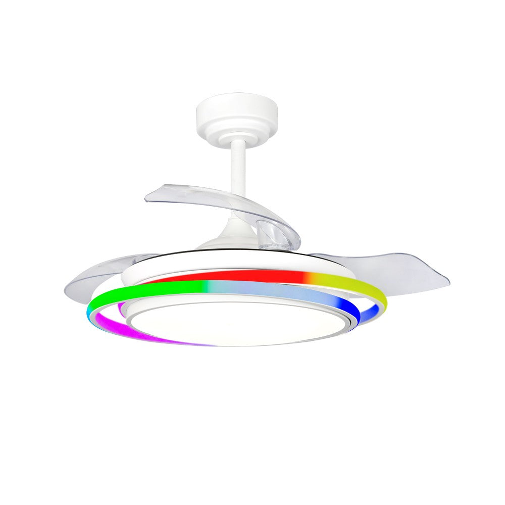 Ventilador Techo LED RGB Antila Mini CristalRecord 85-094-36-000