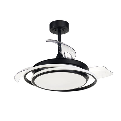 Ventilador de Techo Negro – vista 2 · Ref. 85-402-40-180