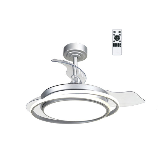 Ventilador de Techo Plata – vista principal · Ref. 85-402-40-281