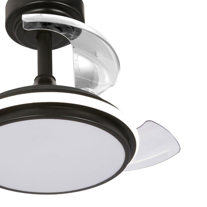 Ventilador Antila Mini XS fabricado en Acero color Negro