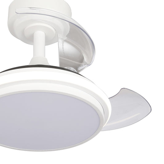 Ventilador Antila Mini XS fabricado en Acero color Blanco