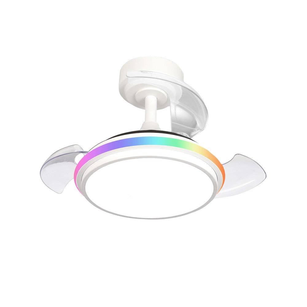 Ventilador LED RGB Antila Mini XS CristalRecord 85-094-22-100