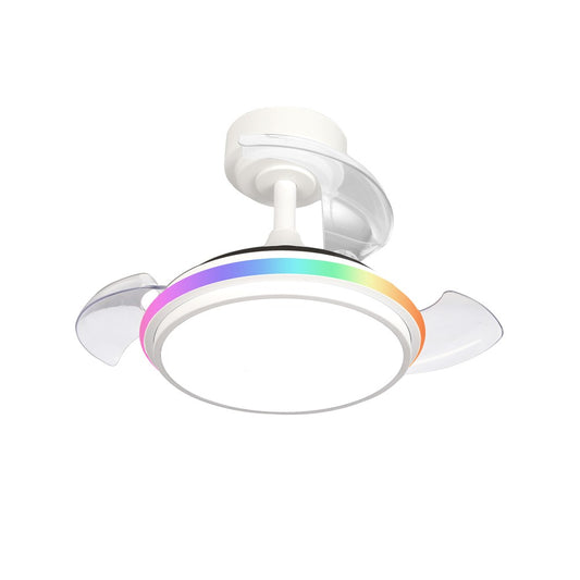 Ventilador LED RGB Antila Mini XS CristalRecord 85-094-22-100