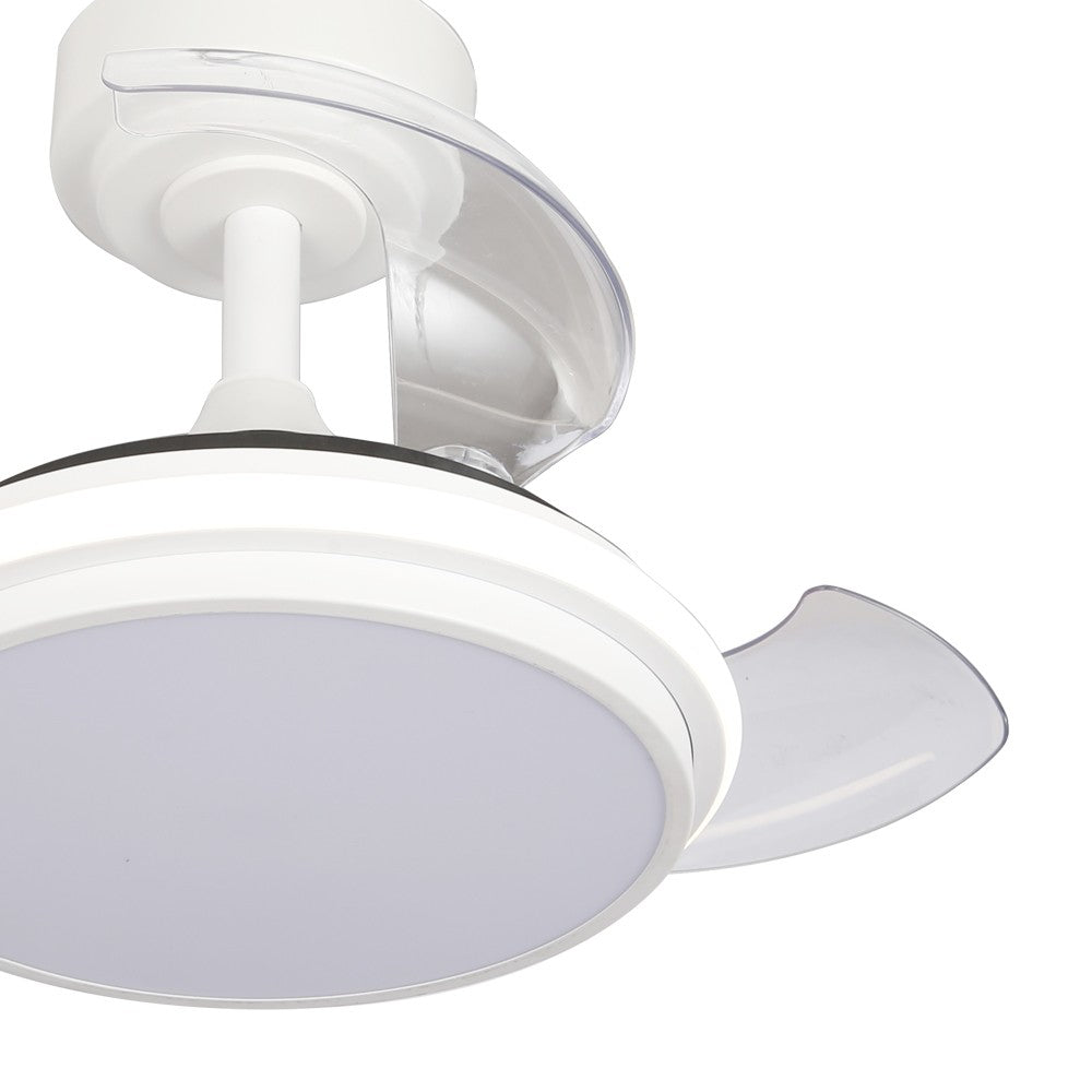 Ventilador de Techo Blanco – vista 2 · Ref. 85-403-40-100