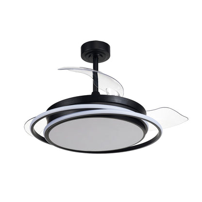 Ventilador de Techo Negro – vista 3 · Ref. 85-405-40-180