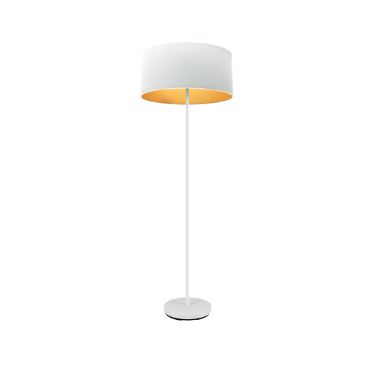 Pie Salón moderno Anuska Blanco / Oro – vista principal · Ref. 188641001