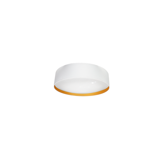 Plafón Tejido LED Anuska 40 cm / Blanco – vista principal · Ref. 188684001