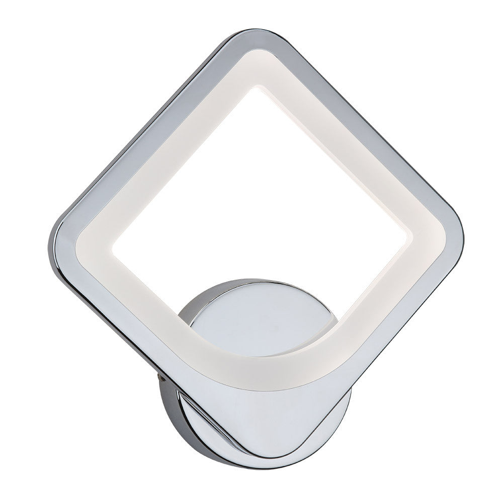 Aplique Elara fabricado en Metal color Cromo