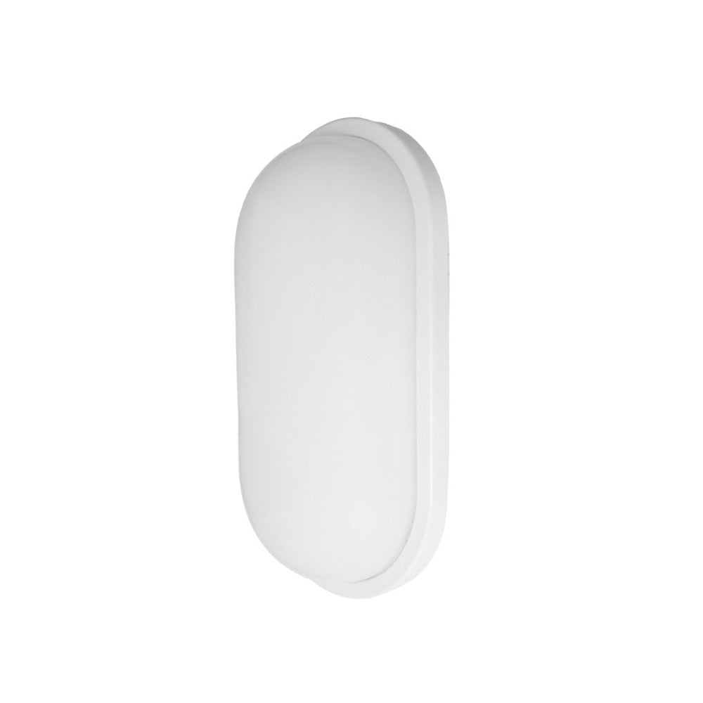 Aplique Pirineo Oval Blanco Fabrilamp / Abrila 245961211 para exterior IP54