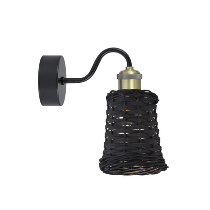 Aplique de pared ALEXIA negro - AJP / Alemar - 60398 - luzguru.com