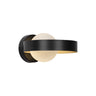 Aplique de Pared Arianna Negro-Oro 60421 AJP / Alemar - luzguru.com