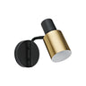 Aplique de pared AJP / Alemar Maena 11110 - Negro y Latón - luzguru.com