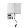 Aplique LED con USB Stephen Fabrilamp / Abrila 174661120 para dormitorio