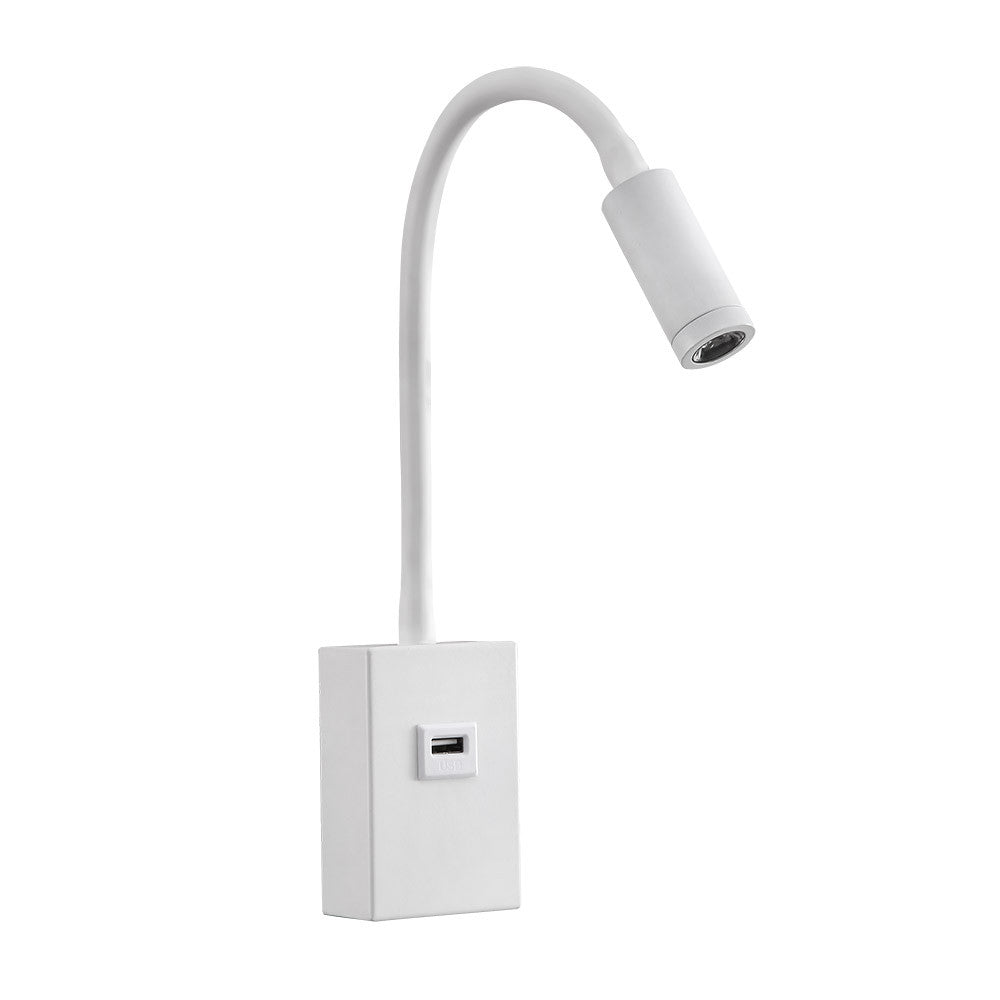 Aplique Lector LED con USB Fabrilamp / Abrila Capote 174961001
