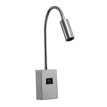 Aplique LED Capote con USB Fabrilamp / Abrila 174961020 para lectura