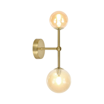 AJP / Alemar Aplique de Pared Galaxia Latón Ámbar 11573 - luzguru.com