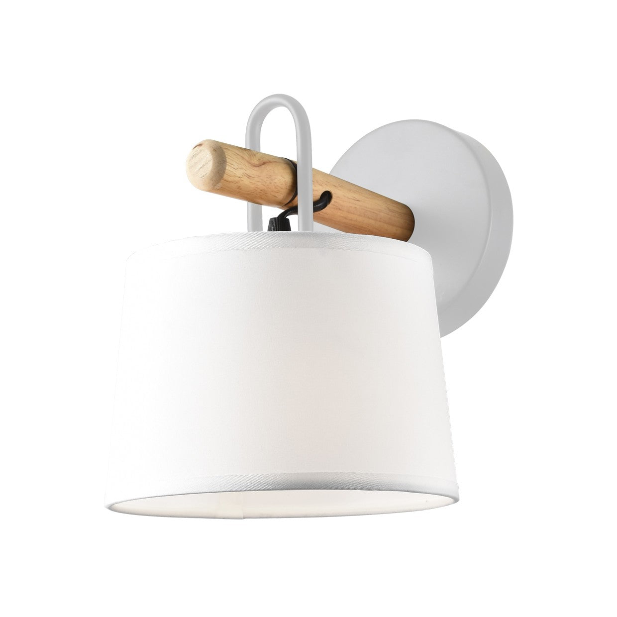 Aplique Arolas Blanco-Madera 10975 - AJP / Alemar - luzguru.com