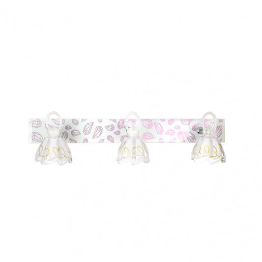 Aplique de Baño LED Abrila 3 Focos 15 W Blanco Fabrilamp - vista principal | Fabrilamp / Abrila