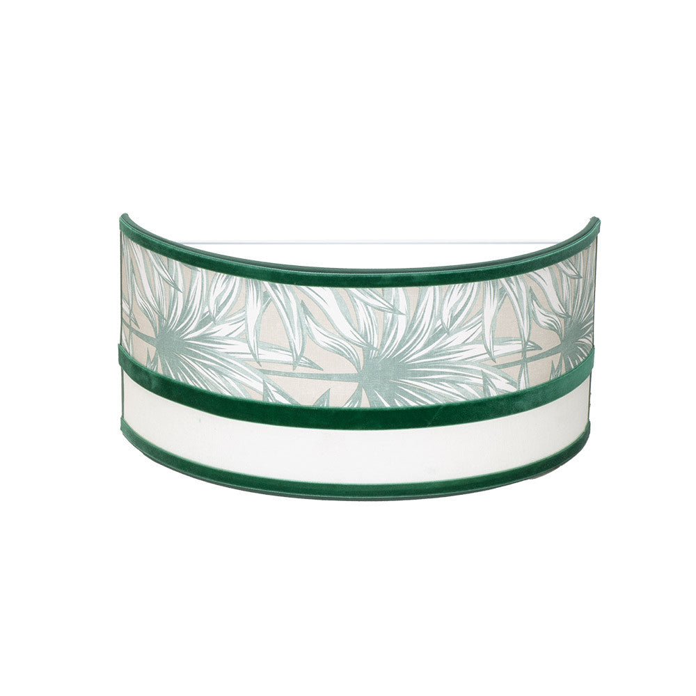 Aplique Nature Blanco/Verde Caledonia Fabrilamp 248961006