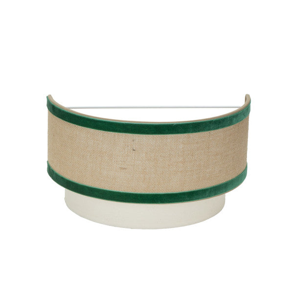 Aplique Cornalina Beis/Verde de Fabrilamp / Abrila - Ref. 246961006 - LUZGURÚ