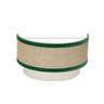 Aplique Cornalina Textil Beis y Verde Fabrilamp / Abrila IA012026