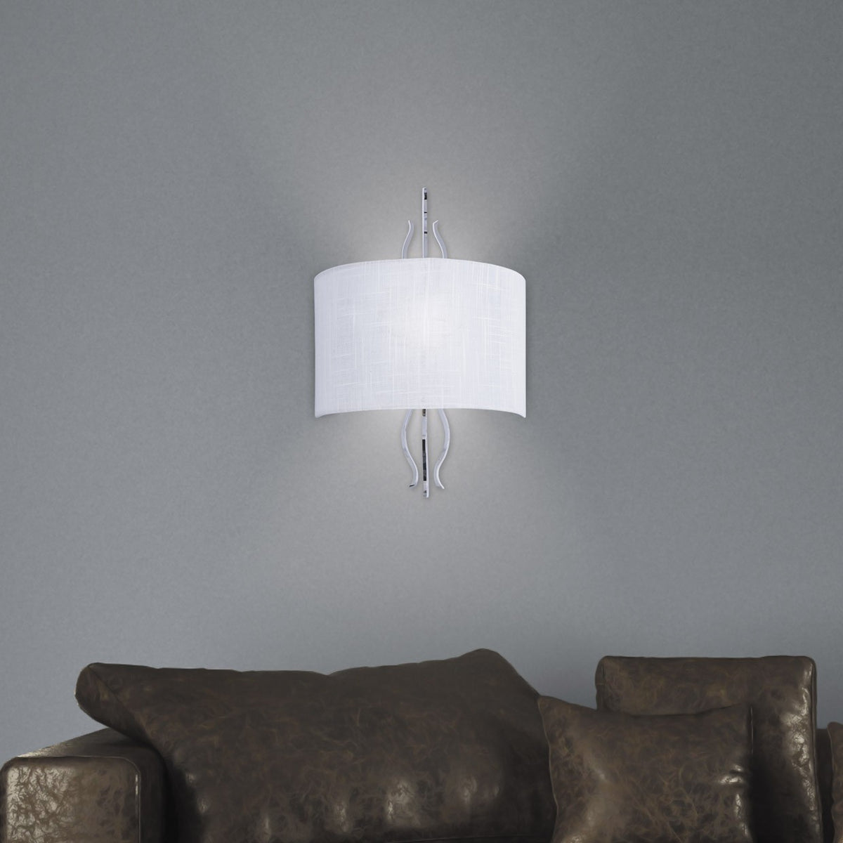 Aplique de pared Dana Cromo AJP/Alemar - Ref. 3265AL-1PCR - Iluminación elegante y diseño exclusivo - LUZGURÚ
