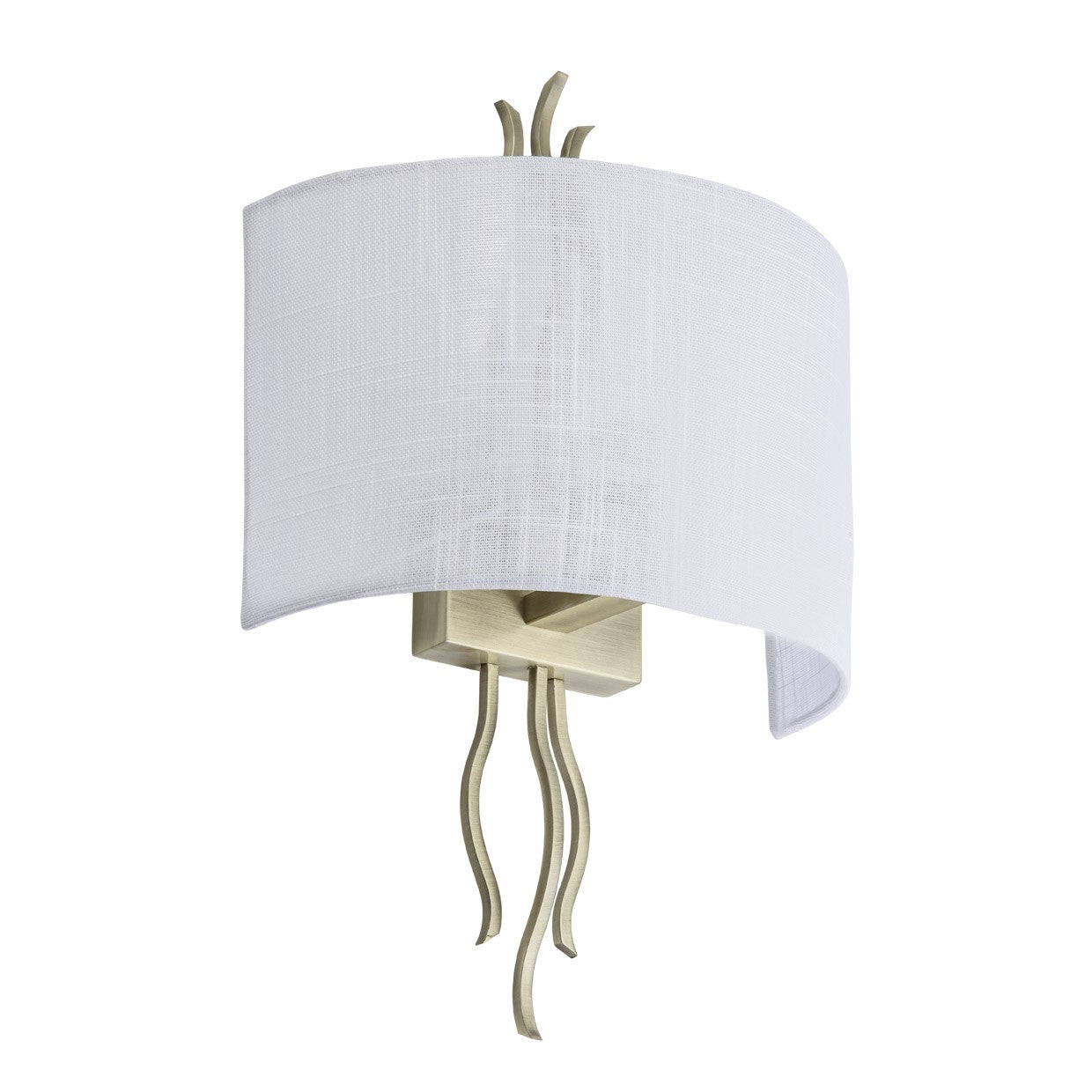 Aplique de pared AJP/Alemar Dana (Ref. 3266AL-1PCU), medidas: [inserta medidas aquí].  Diseño artesanal en cuero, 1x60W E-27. LuzGuru.
