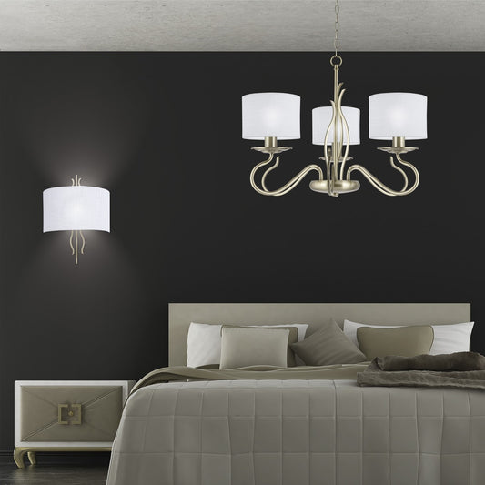 Medidas aplique pared AJP/Alemar Dana Ref. 3266AL-1PCU, aplique cuero 1x60W E-27. LuzGuru.
