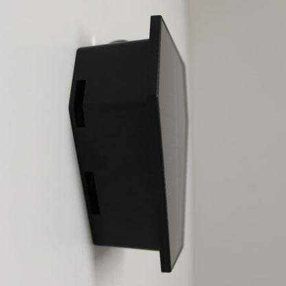 Aplique Diamante fabricado en ABS color negro para iluminación exterior