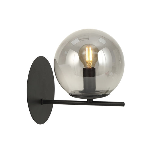 Aplique de pared Boston Negro Fumé CristalRecord 43-205-03-100