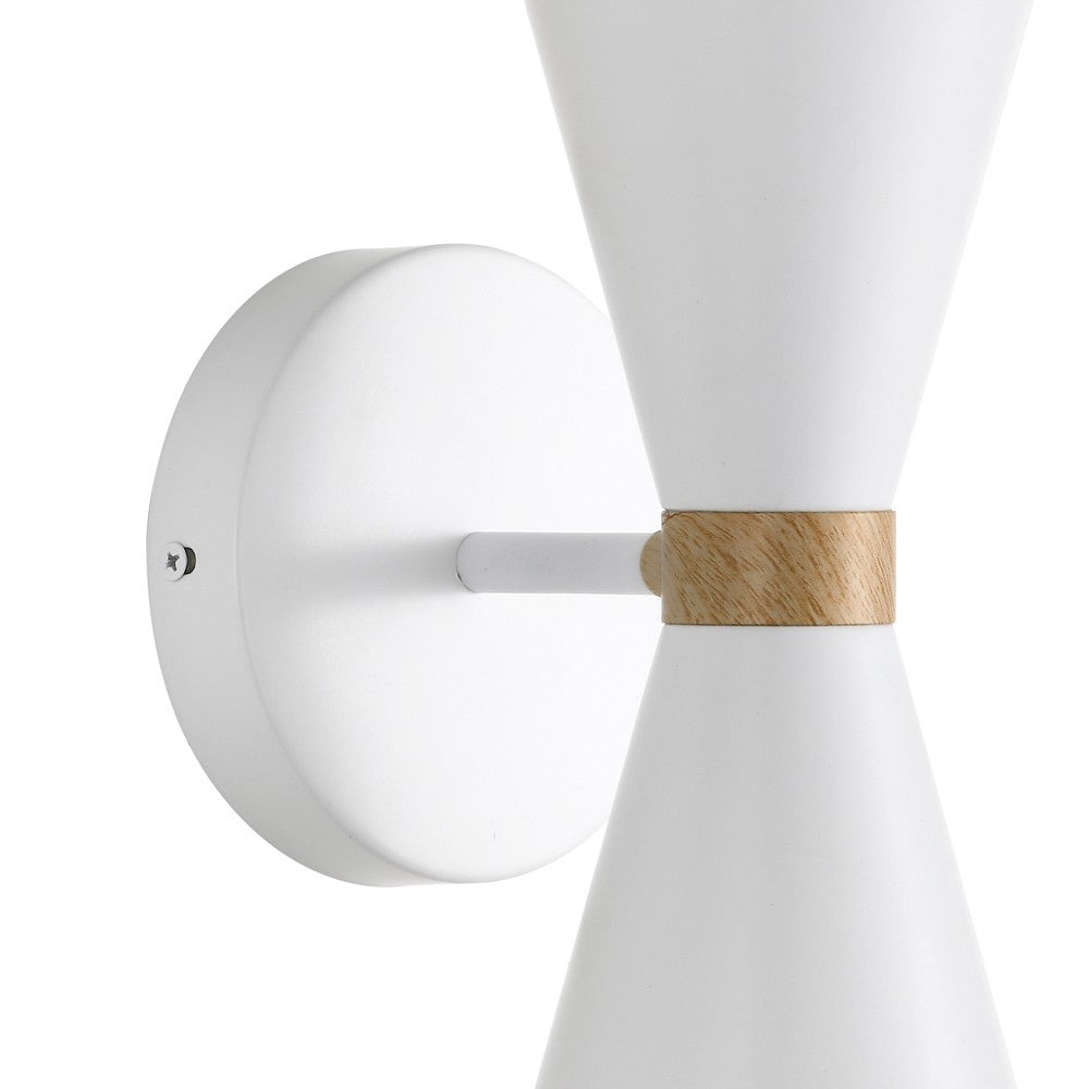 Aplique de pared con diseño bi-direccional para iluminar