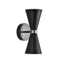 Aplique pared Greta Negro CristalRecord 43-018-27-180